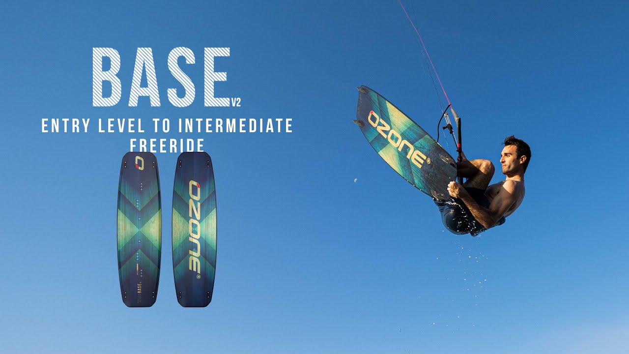 Ozone Base V2 kiteboard rosso rubino