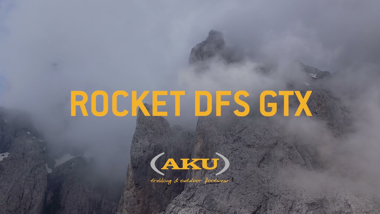 AKU Rocket DFS GTX scarpe da trekking da uomo nero/arancio