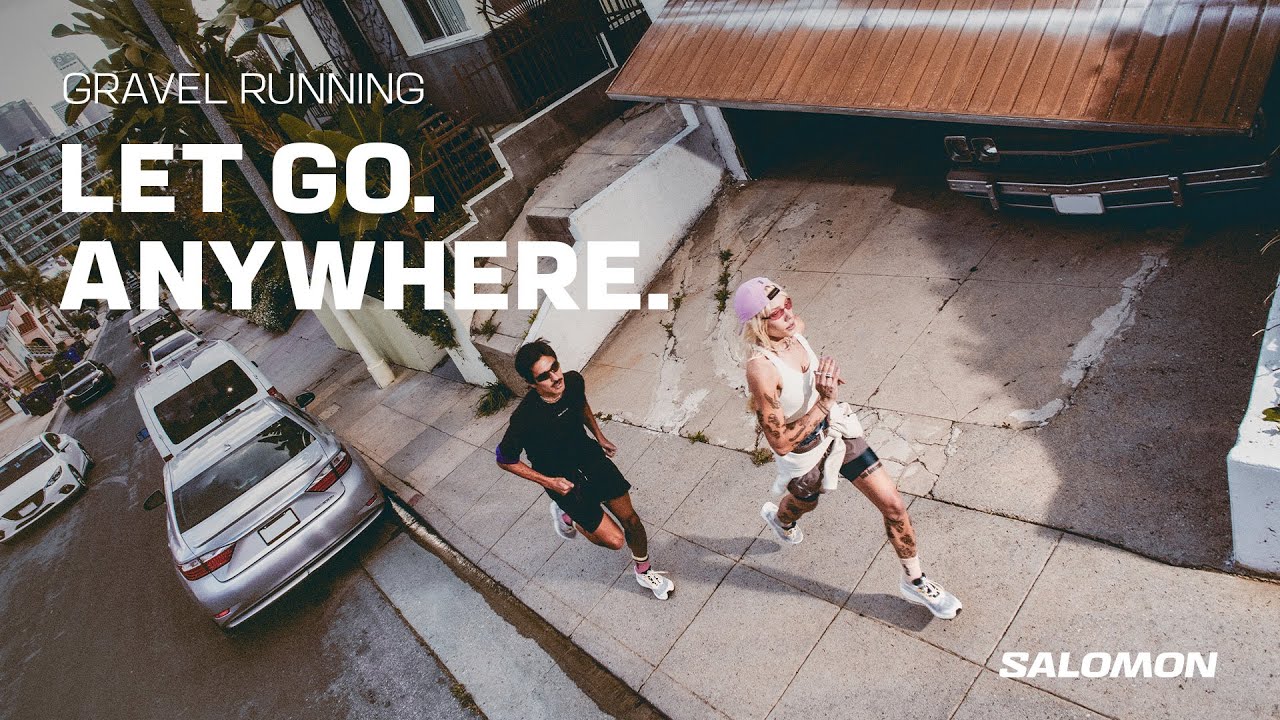 Scarpe da corsa da donna Salomon Aero Blaze 3 GRVL lunar rock/white/black