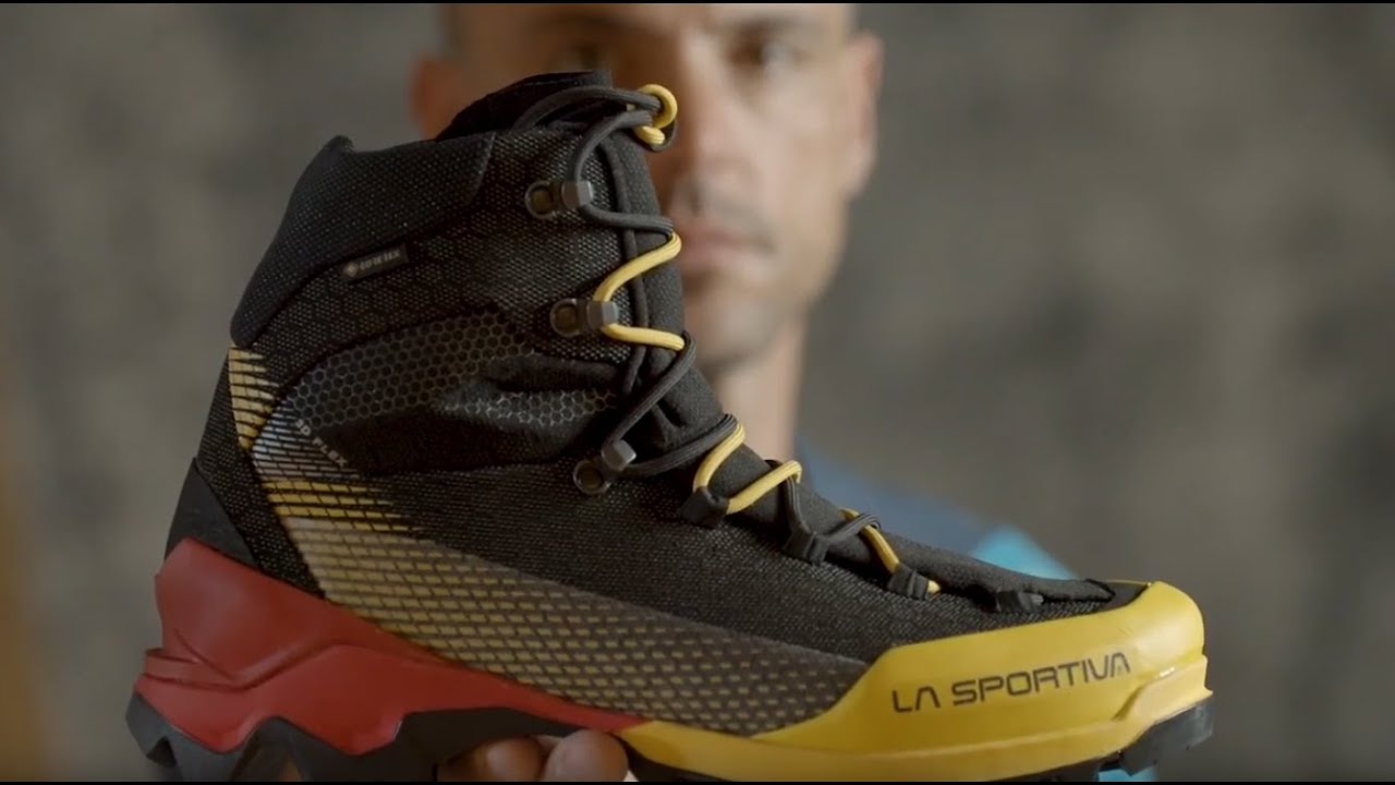 Scarpone d'alta quota da donna La Sportiva Aequilibrium ST GTX nero/ibisco