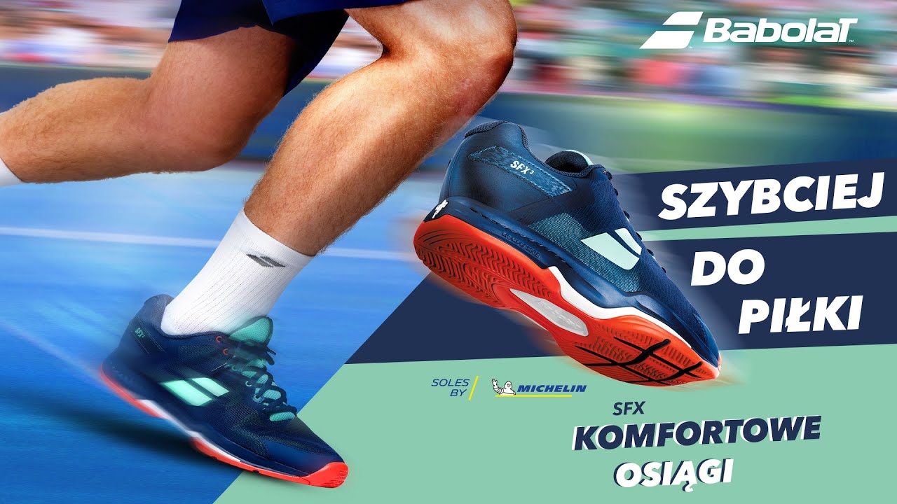 Scarpe da tennis Babolat donna SFX3 AC Wimbledon bianco/oro