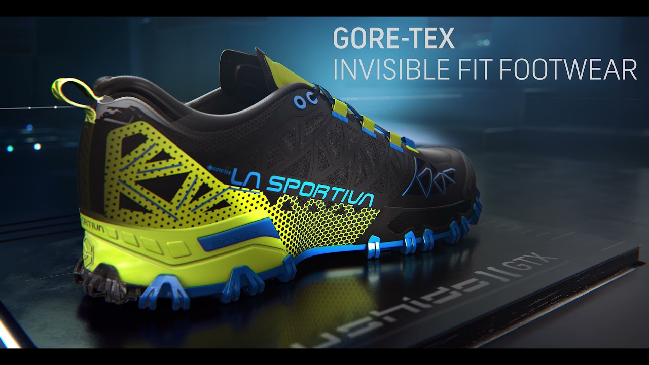 Scarpe da corsa La Sportiva Bushido II Gtx blu elettrico/tigre uomo