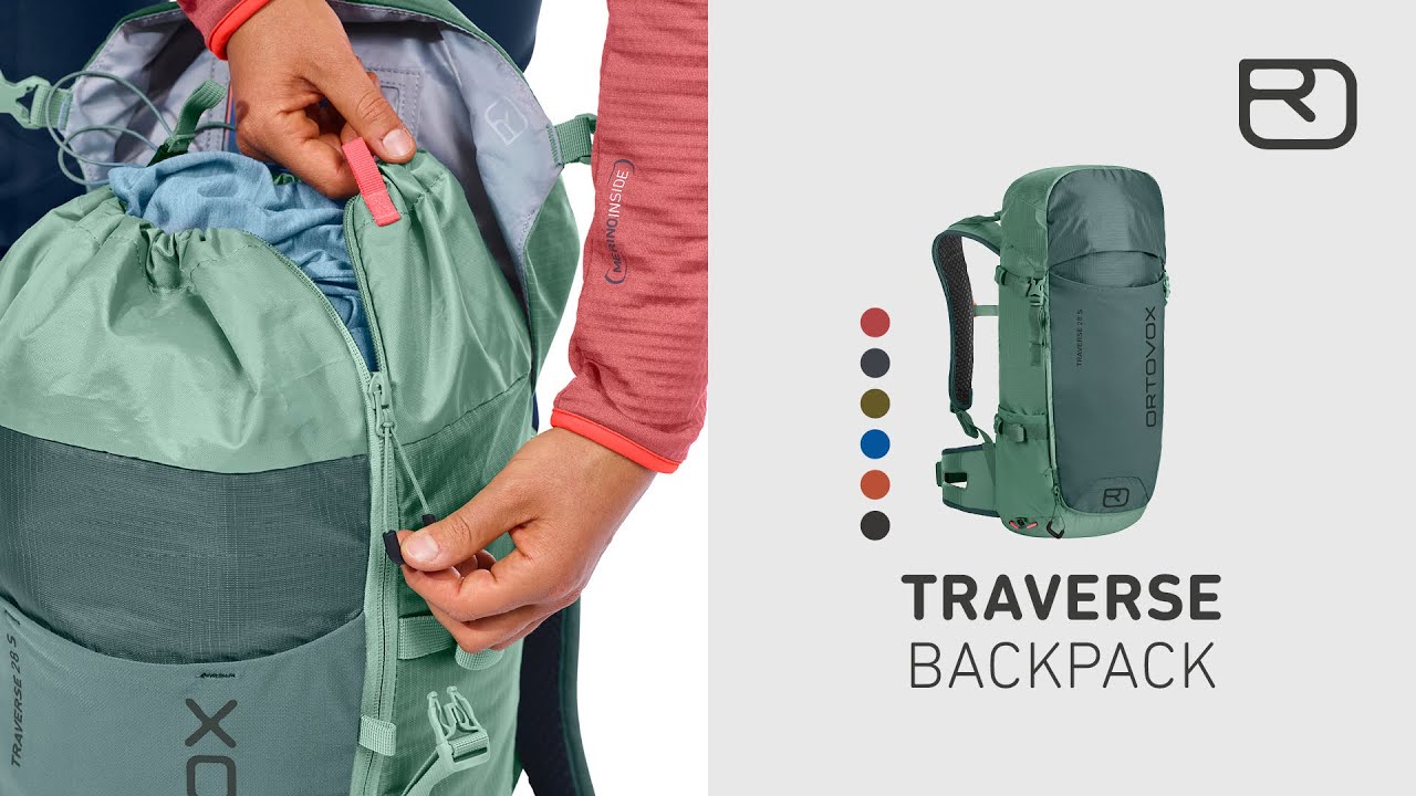 Zaino da trekking ORTOVOX Traverse 20 l cengia rossa