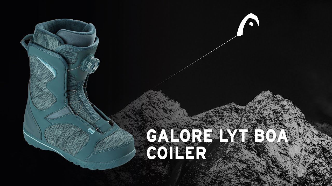 Scarponi da snowboard da donna HEAD Galore LYT Boa Coiler 2021 nero