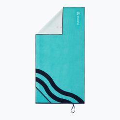 Asciugamano AQUASTIC Wavey blu/verde