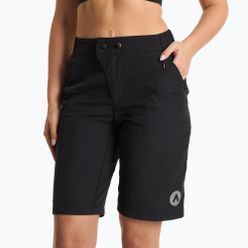 Pantaloncini da ciclismo da donna ATTABO Ryst 2in1 nero