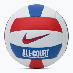 Nike All Court pallavolo bianco / università rosso / gioco royal / università rosso dimensioni 5