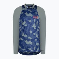 Maglia da ciclismo a maniche lunghe da uomo ION Scrub verde marea