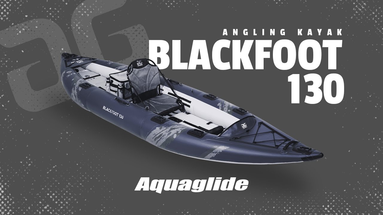 Aquaglide Blackfoot Angler 130 kayak gonfiabile per 2 persone