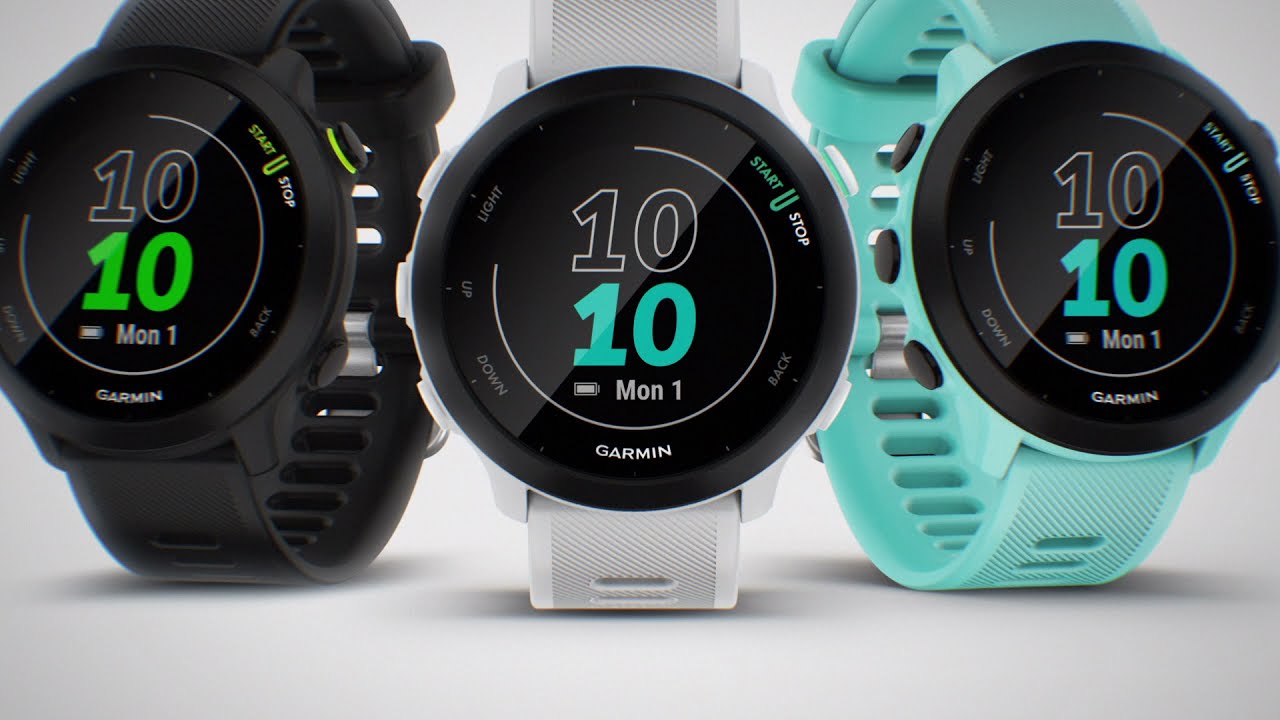 Orologio Garmin Forerunner 55 bianco 010-02562-11