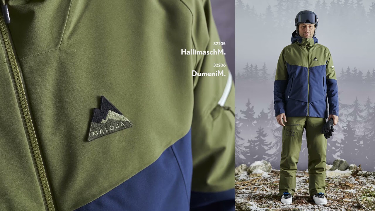 Giacca da sci da uomo Maloja M'S HallimaschM M'S moss