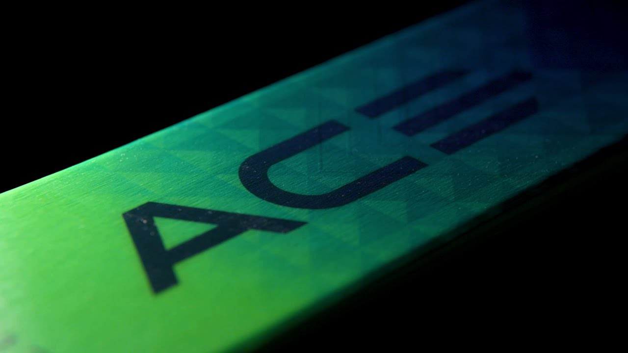 Sci da discesa Elan Ace SCX Fusion + attacchi EMX 12 verde/blu/nero