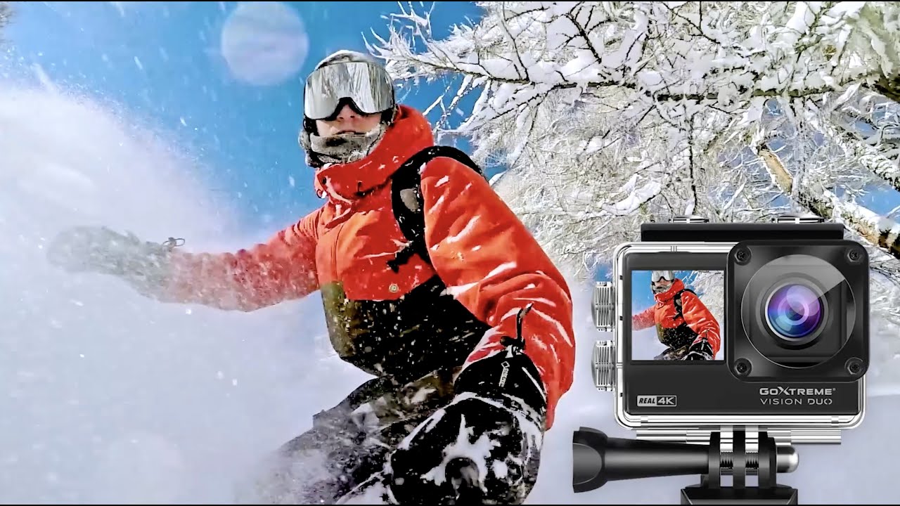 Telecamera GoXtreme Vision DUO 4K nera 20161