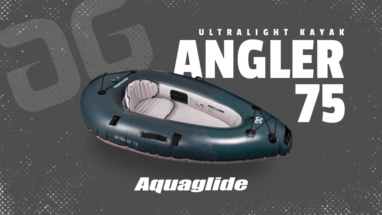 Aquaglide Backwoods Angler 75 kayak gonfiabile per 1 persona