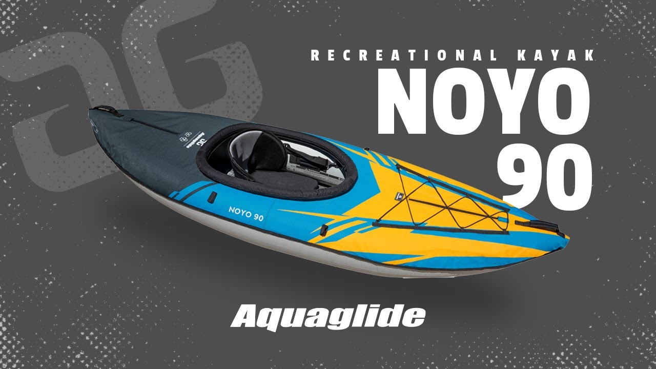 Aquaglide Noyo 90 kayak gonfiabile per 1 persona