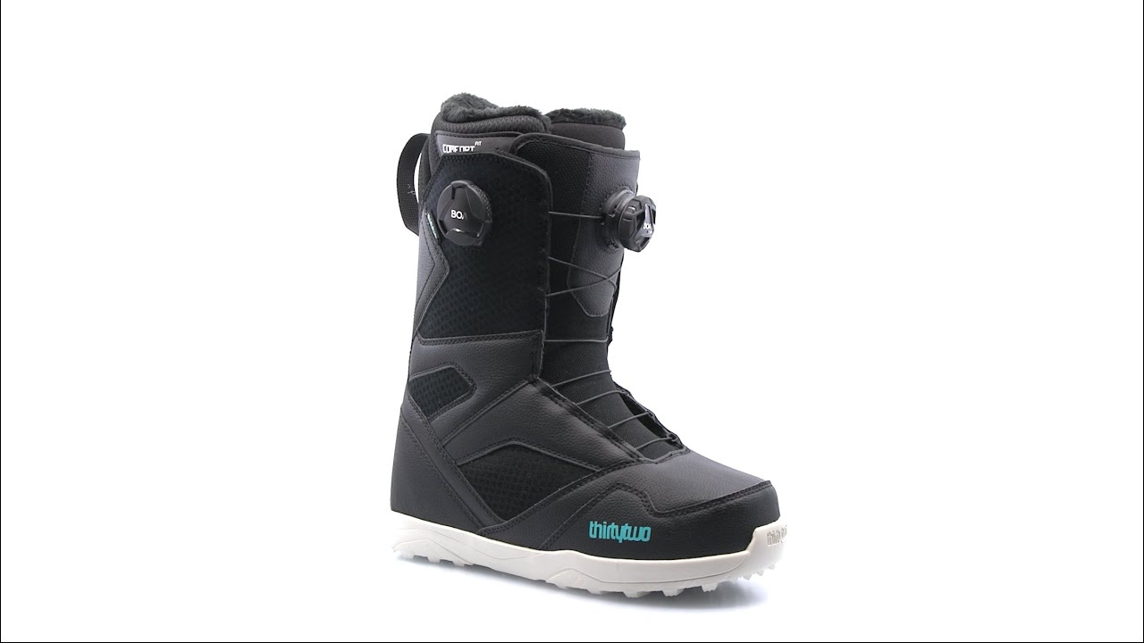 Scarponi da snowboard da donna ThirtyTwo Stw Double Boa W'S '22 nero