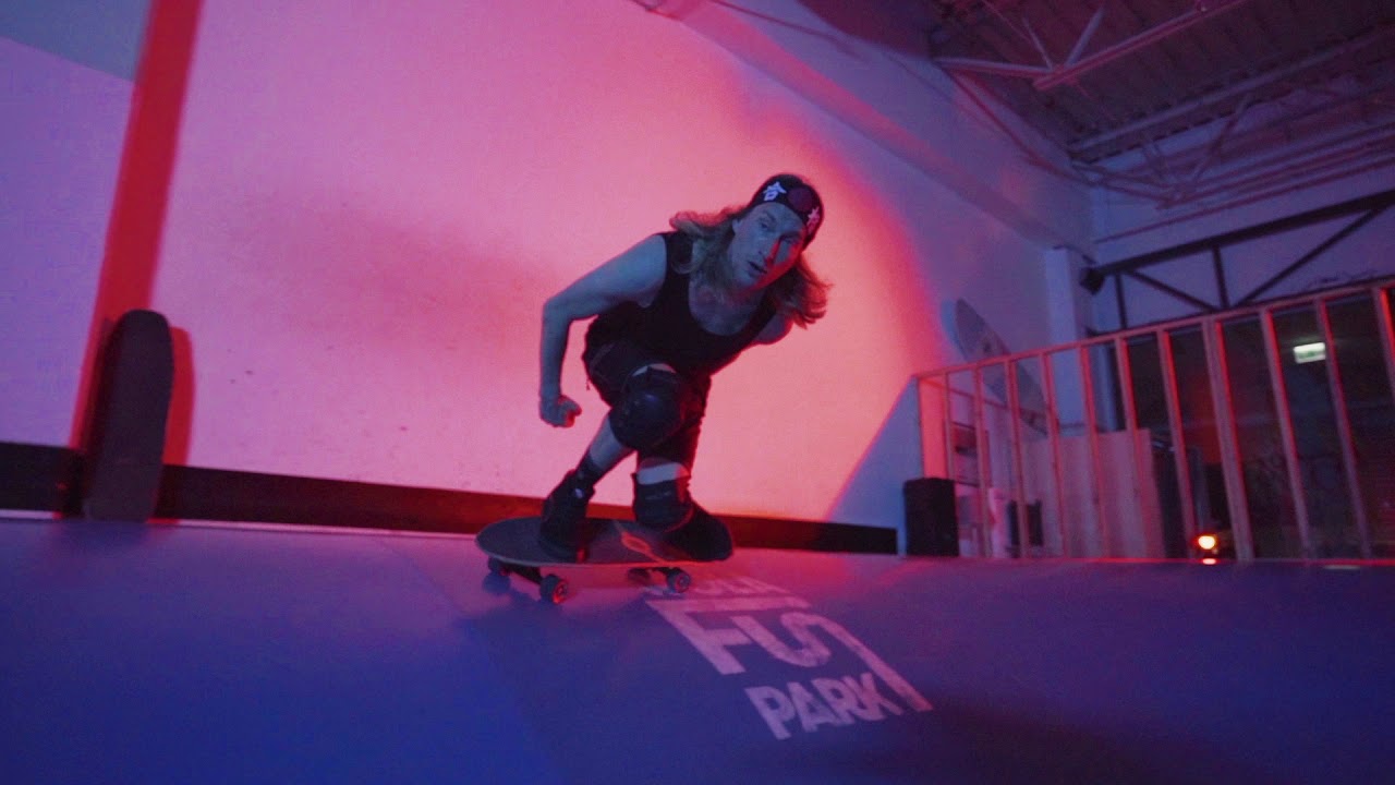 Cutback Surfskate Skateboard Onda Blu