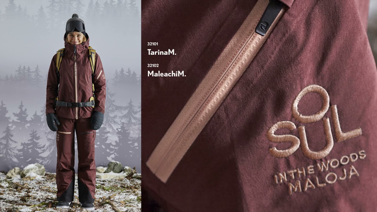 Pantaloni da sci da donna Maloja MaleachiM W'S Squirrel