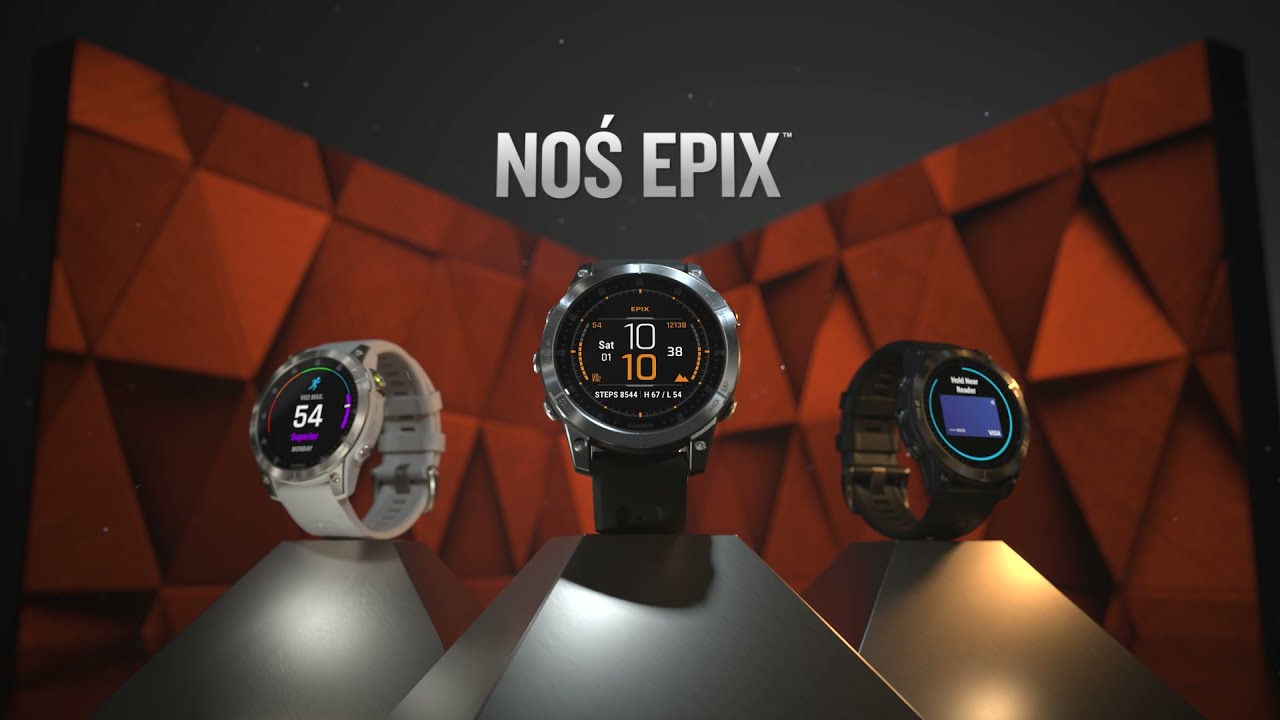 Garmin Epix 2 Sapphire HRM Elevate Ox orologio nero 010-02582-11