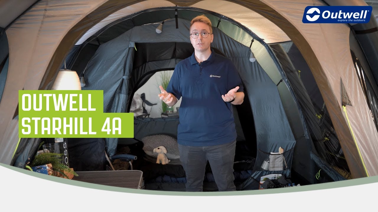 Outwell Starhill 4A Tenda da campeggio per 4 persone