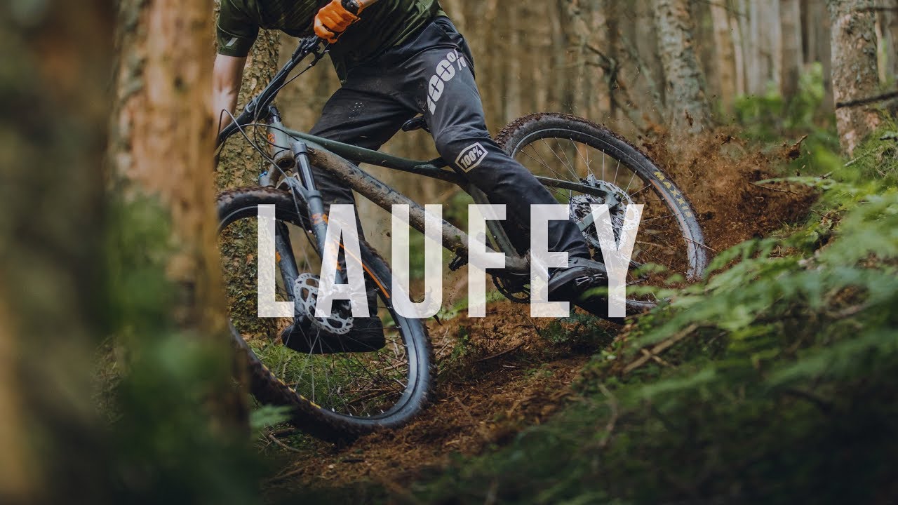 Orbea Laufey H10 verde/arancio mountain bike