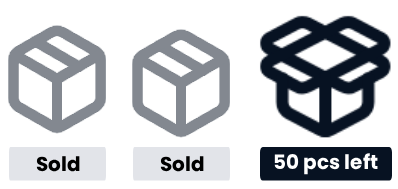 Quantità limitata di prodotti